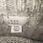 A New Day Cozy Gray Cable Knit Sweater Size XXL Photo 1