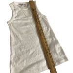 J.Crew White Ribbed Tank Top Womens Sleeveless Knit Shirt Cotton Blend Size S Photo 7