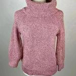 Nine West  Pink Cowl Neck Pullover Sweater Size M Photo 0