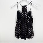 Cami NYC  The Heart Burnout Black Gold Silk Tank Top Camisole XS Photo 6