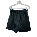 Nike Sportswear Black & White Swoosh Woven Shorts Women's Sz Small Photo 4