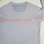 Athleta COASTER LUXE SWEATSHIRT Gray long sleeve top,sweater size L Photo 2