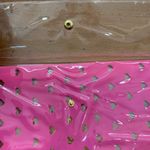 Juicy Couture  Pam Gela Pink Hearts Button Closure Plastic Bag Valentine's Day Photo 5