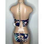 Trina Turk New. mixed floral handkerchief bikini set. Size 4. Retails $178 Photo 4