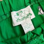 Quacker Factory Vintage Green The  Embroidered Whale Capris S Photo 5