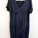 Anthropologie Dress Dolan Left Coast Collection Grey V Neck Tunic Sz S GUC Photo 1