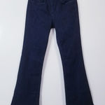 3x1  NYC The Bell Bottom Flare Jeans in Alpha Dark Wash Jeans Photo 0