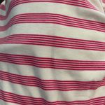 Maeve By ANTHROPOLOGIE Pink White Striped Shirt Tee Top Photo 4