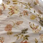 ZARA Cream Romantic floral chiffon ruffle wrap dress Fairy Boho western feminine Photo 10