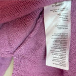 Pilcro Anthropologie Lavender Lilac Oversized Striped Crewneck Tunic Sweater S Photo 9