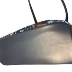 Vera Bradley Java Floral Quilted Tote Shoulder Diaper Bag Purse Blue Brown Photo 3