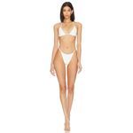 frankie's bikinis  x Pamela Anderson Zeus Bikini Bottom in Surf Bunny XSmall New Photo 3