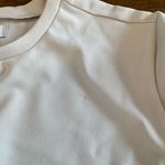 Nordstrom  rack Short Sleeve Blouse beige tan NWT w/ defect size M Photo 4