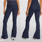 P. E. Nation Full Force Flare Pants Leggings High Rise Navy Blue Size L Photo 10