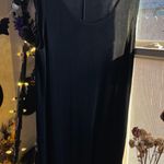 Vintage gothic sleeveless long maxi dress Black Size XL Photo 7