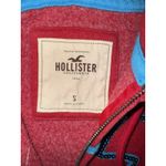 Hollister  Hoodie Women Small‎ Full Zip Embroidered Sequin Logo Y2K Photo 5