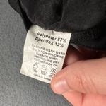 Bamans Womens Small Black Straight Leg Casual Dress Pants Pockets Stretch Photo 5