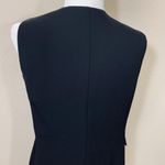 Calvin Klein Black Ruffle Open Vest Photo 7