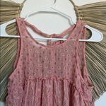 Free People  Blush and Gold Mini Dress Photo 5