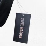 Steve Madden Braye Black Crossbody Bag Boho Embroidered Floral Studded Purse Photo 3