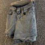 EXPRESS  high rise shortie 00R hyper stretch shorts Photo 1