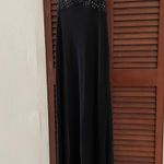 BCBG Black Sequin Formal Gown Size 0 Photo 1