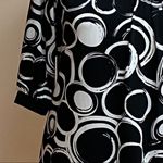 Cha Cha  Vente Black/White Print Blouse Photo 2