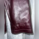 Couture By J. Park Lamb Leather Women’s Maroon Jacket Medium MINT Y2K Vintage Photo 2