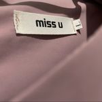 Puff sleeve french style elegant midi dress Size L Photo 3