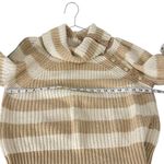 Derek Lam  10 Crosby Button Neck Striped Sweater Photo 7
