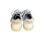 VEJA  Women’s Leather Low Top Lace Up Sneakers White size 10 US size 41 EUR Photo 5