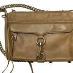 Rebecca Minkoff Camel Tan Leather MINI MAC Crossbody Bag Handbag Photo 1