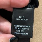 Lizard Thicket Addie size medium black love you cargo pants elastic waist & ankle pull on pants Photo 7