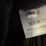 Ganni  x Anthropologie Fulton Black Pleated Knit A-Line Cocktail Mini Dress XS Photo 3