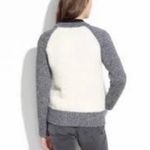 Madewell Boucle Varsity Jacket Cardigan Size XS Photo 2