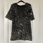 4th + Reckless Black Sequin Dress Photo 3