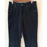 Billy Reid  Women's Sz 6 Black Cotton Twill Wide Leg Pants Minimalist Capsule Photo 2