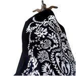 Dress Barn Velvet Beaded Floral Design Sleeveless Tank Large Whimsigoth Photo 5