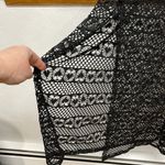 Club Z Collection NWT Black Mesh Heart Racerback Maxi Dress Swim Cover Up Size L Photo 8