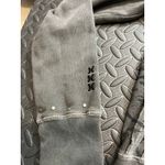 Hurley Vintage Y2K  Skater Grunge Gray Hoodie Studded Emrbroidered‎ Womens Medium Photo 6