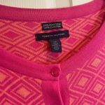Tommy Hilfiger Pink Button Cardigan 100% Pima Cotton Photo 3