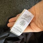 Athleta Triumph Hybrid Half Zip Sweatshirt Black Sz Medium Athleisure Pilates Photo 7