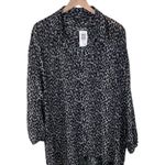 Torrid NEW Chiffon Kimono Shirt Cheetah Animal Print Women's Size 1X Button Down Photo 2