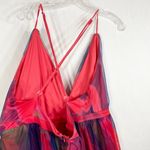 Boutique 4X Dress Full Maxi‎ Chiffon Lined Pink Purple Strappy Sleeveless 956 Photo 5