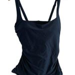 Athleta Women’s Sz 36 D / DD Black Swim Top Tankini Photo 0