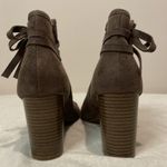 Altar'd State Altar’d State- “Hanover” Neutral Peep Toe Zip Perforated Booties- Size 8.5 Photo 2