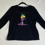 CB Causal Womens Large Halloween Top Shirt The Witching Hour‎ Starts at 5:00 Photo 0