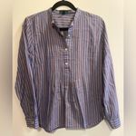 Lauren Ralph Lauren Jeans Co. Long Sleeve Top Blue Size L Photo 0