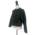 frame denim Frame Abstract Jacquard Crew Neck Sweater Photo 6