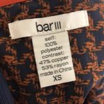 Bar III BAR lll Houndstooth Bustier Peplum Tank Top Photo 6